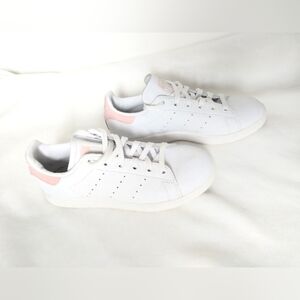 Adidas Stan Smith white/pale pink sneakers *collectors *